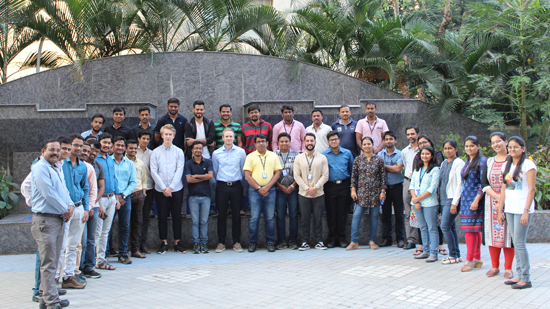 Stor flexibilitet tack vare 45 ingenjörer i Indien Thomas Betong 