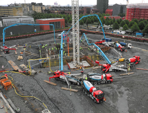 Thomas Concrete Group bidrar till utvecklingen av Göteborg Karlatornet 