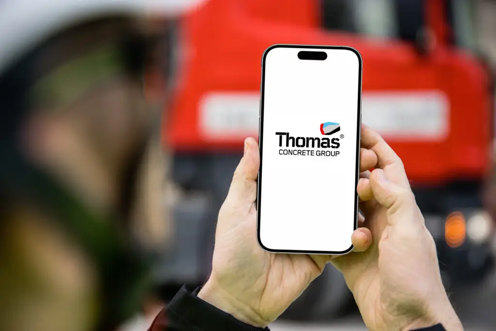 The new MyConcrete® app simplifies daily life at construction sites